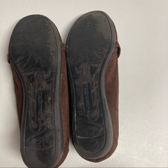 AMERICAN EAGLE, women’s brown slip on shoes, size 7, - Picture 6 of 8